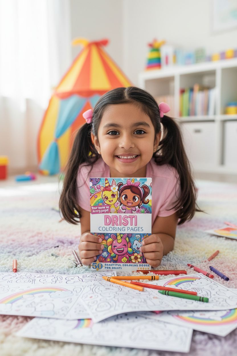 Dristi personal coloring pages