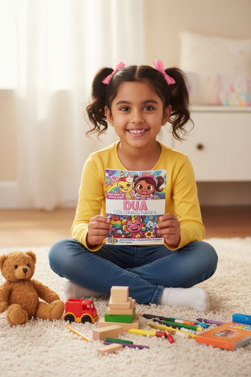 Dua personal coloring pages
