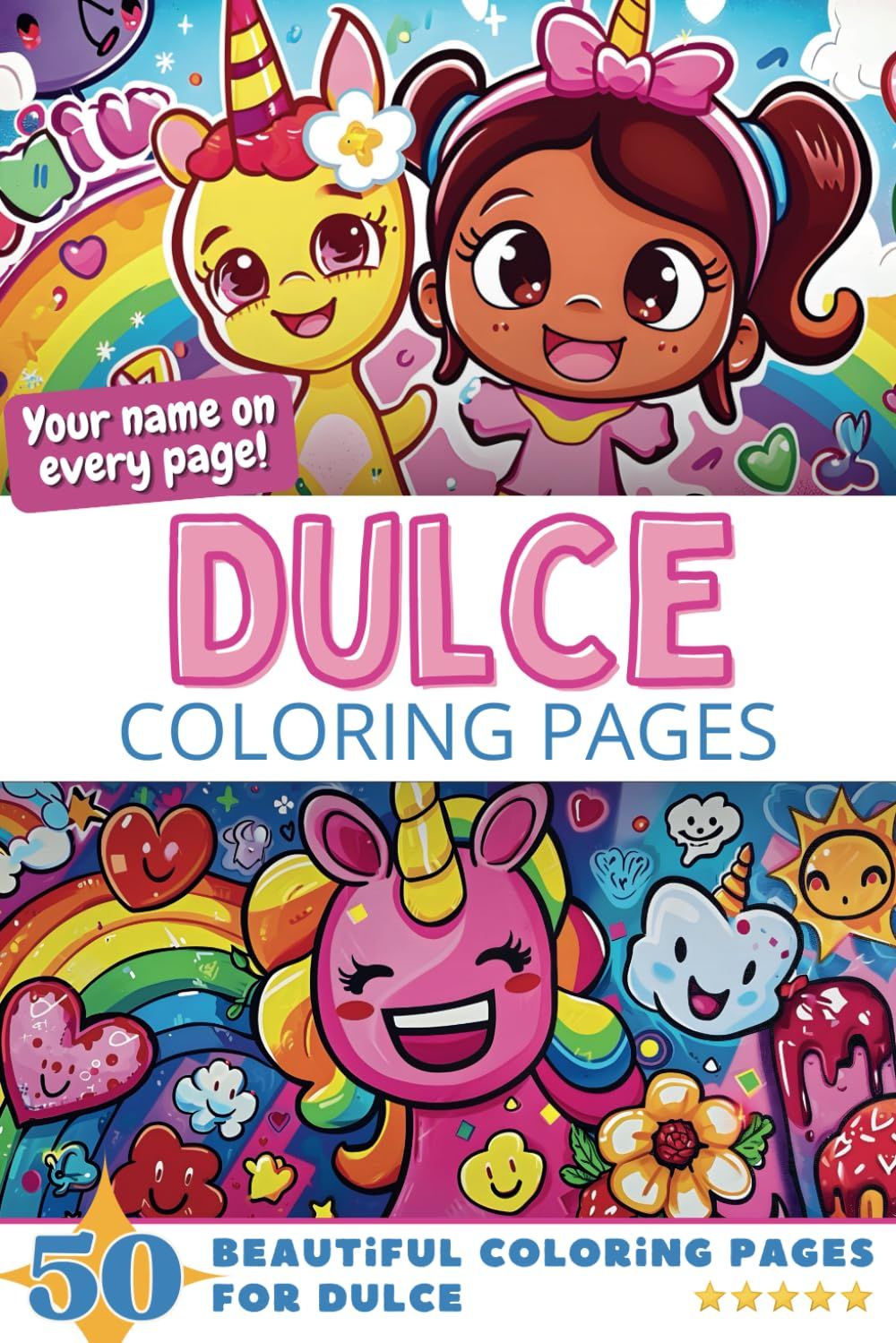Dulce Coloring Book Cover