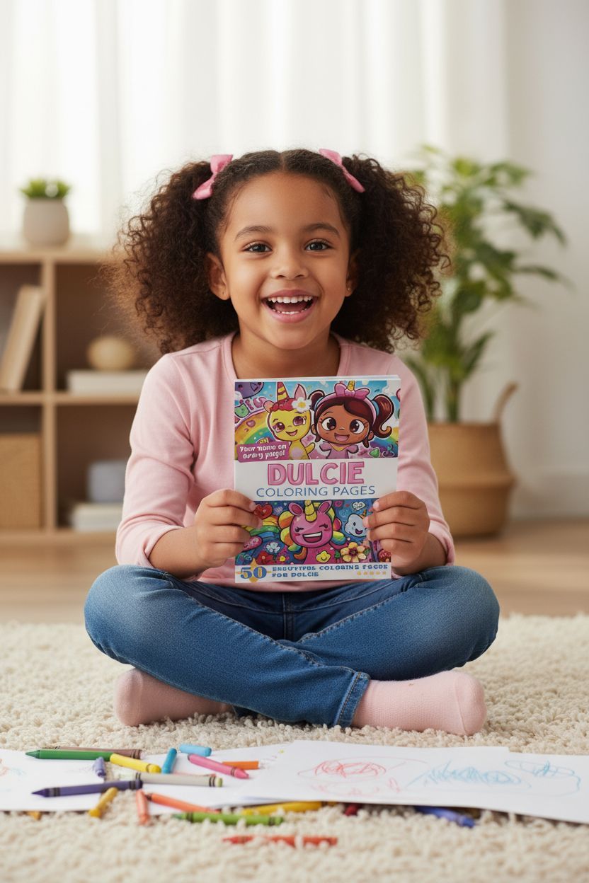 Dulcie personal coloring pages