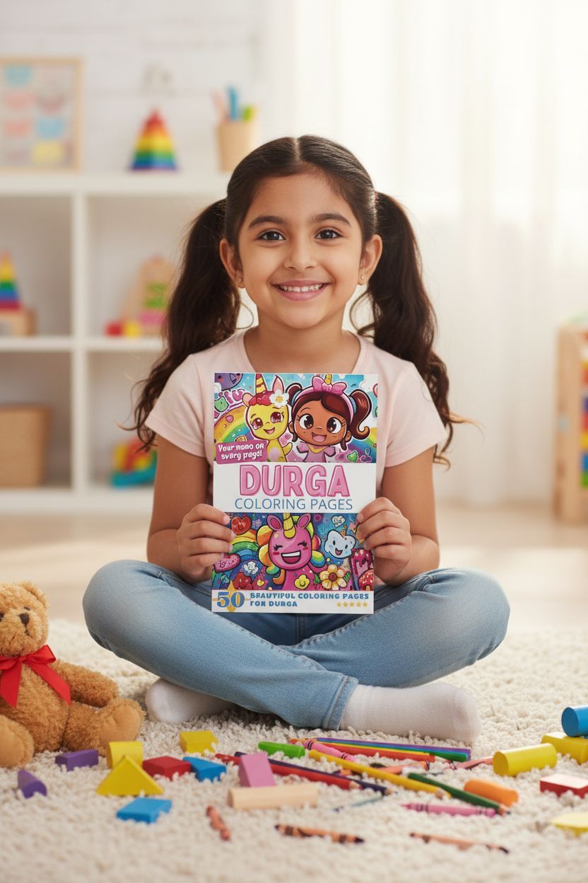 Durga personal coloring pages