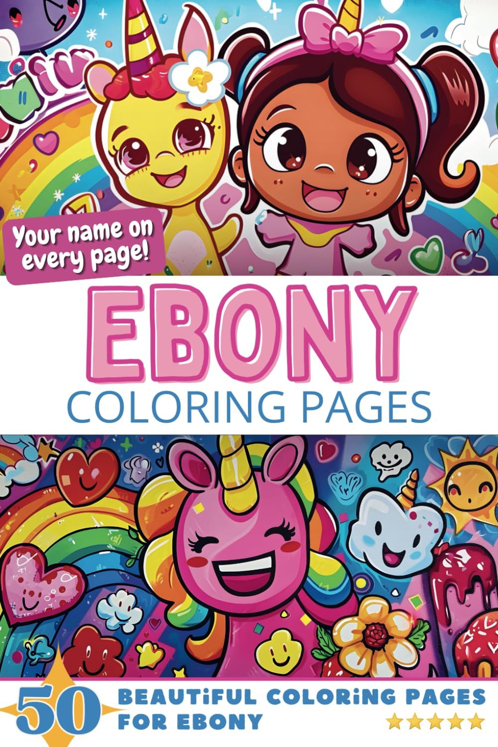 Ebony Coloring Book Cover