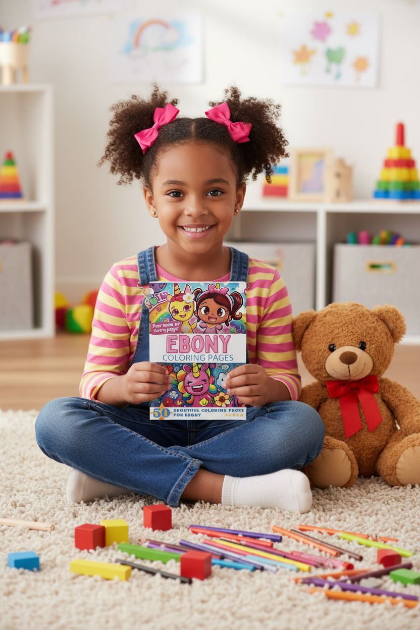 Ebony personal coloring pages