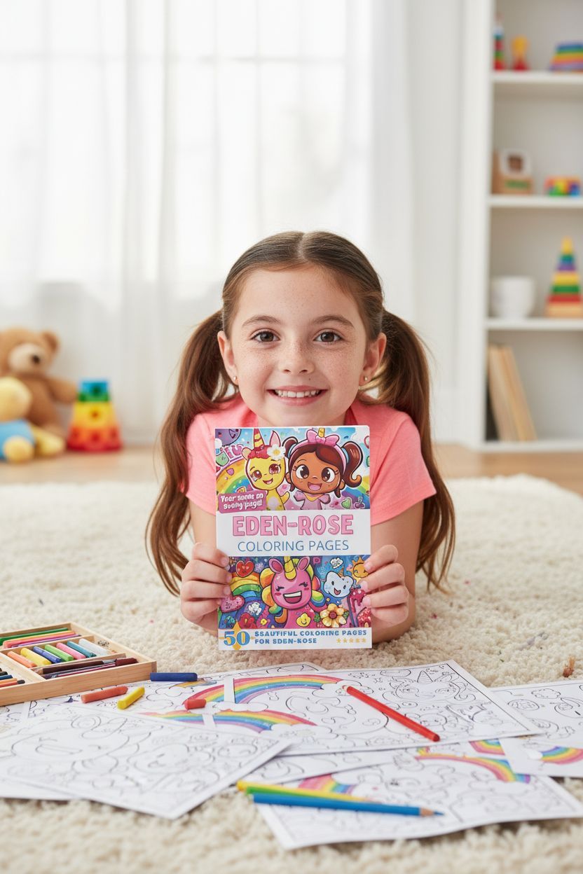 Eden-Rose personal coloring pages