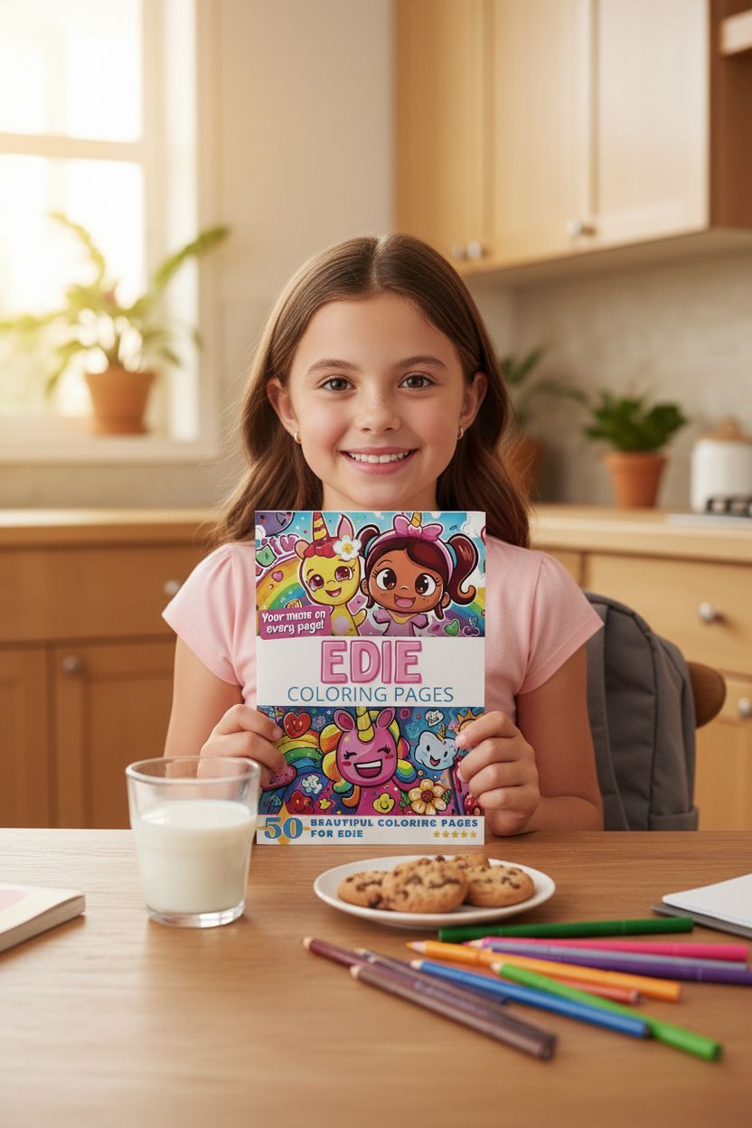 Edie personal coloring pages