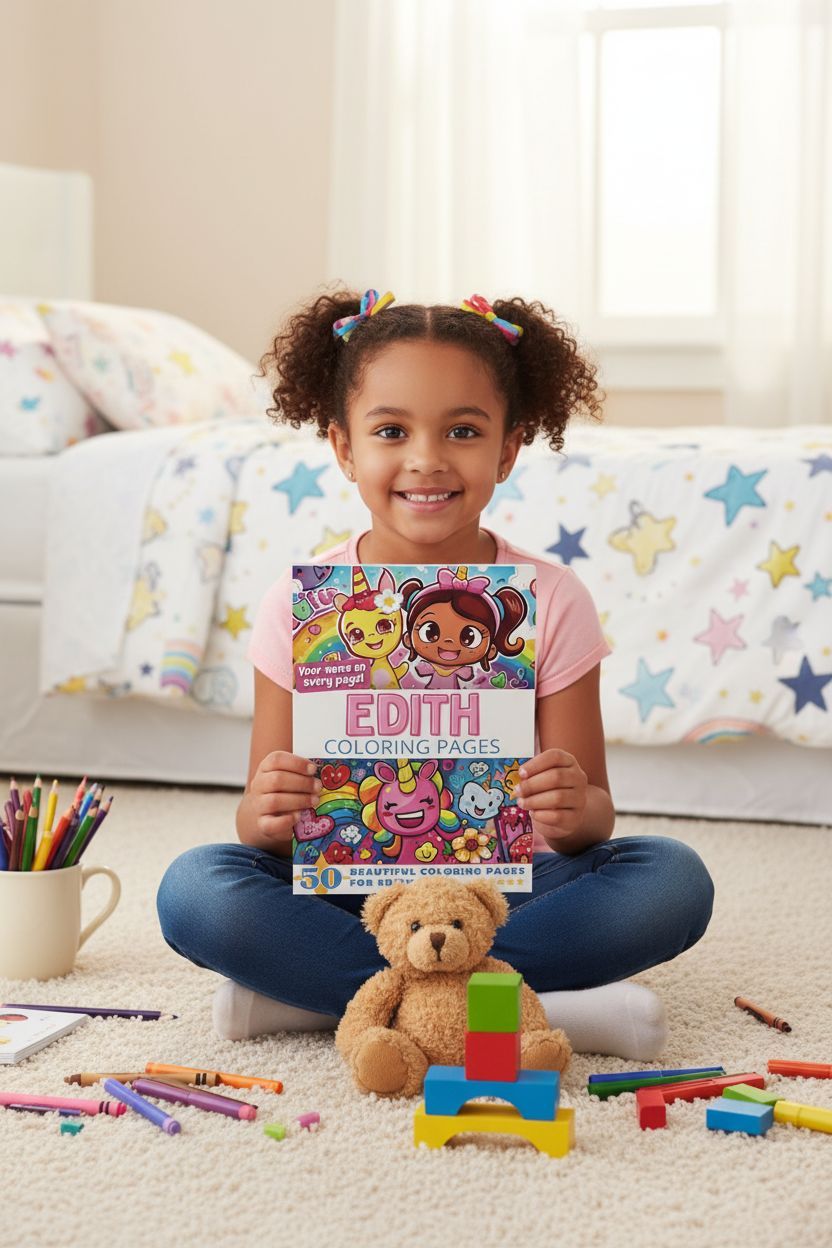 Edith personal coloring pages