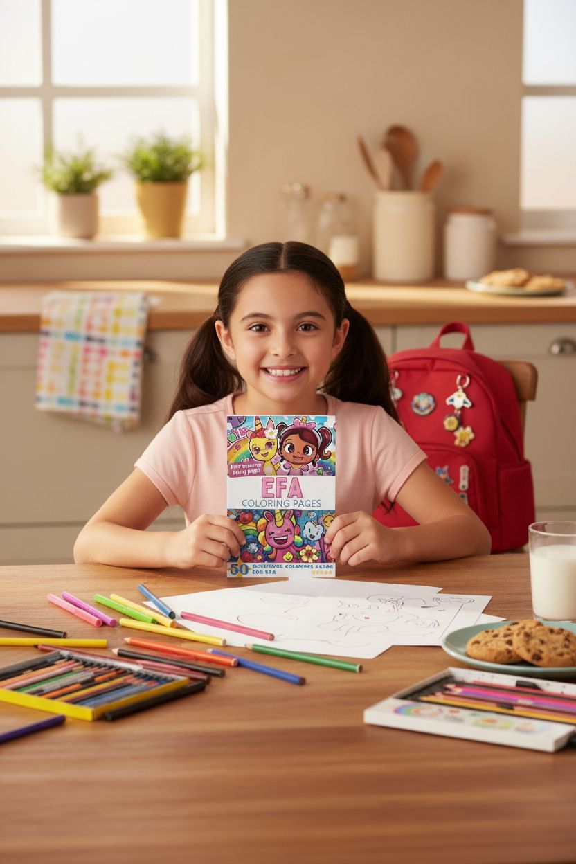 Efa personal coloring pages