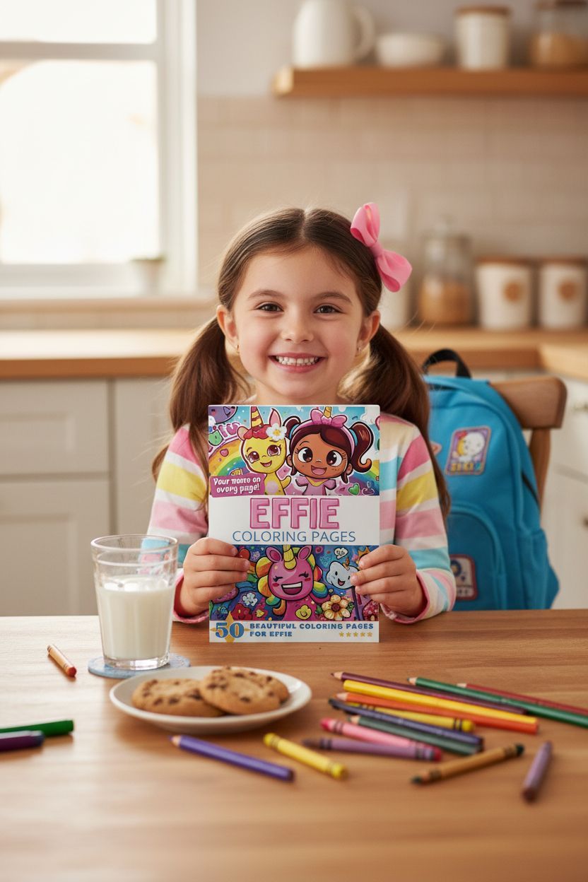 Effie personal coloring pages