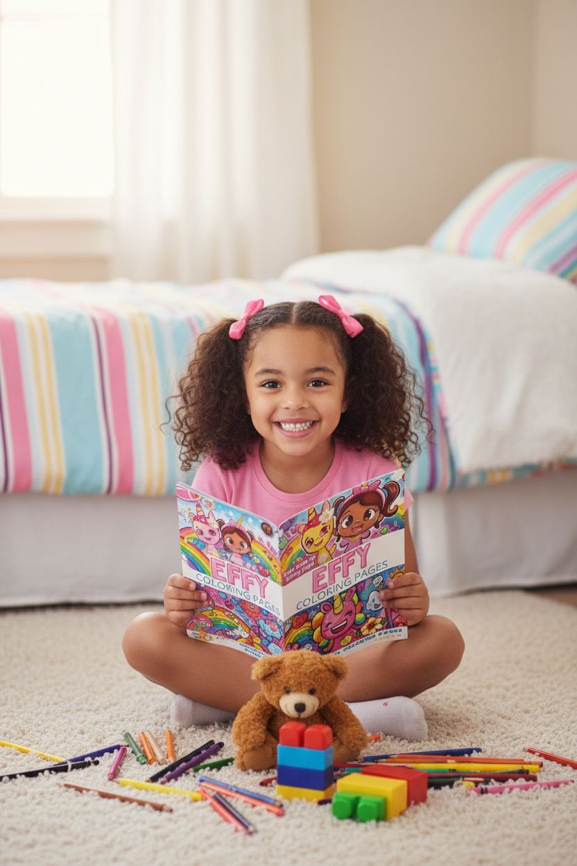 Effy personal coloring pages