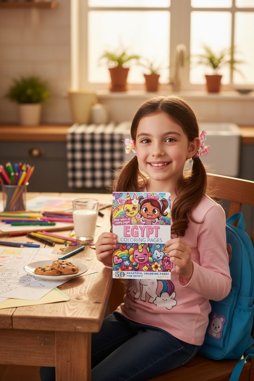 Egypt personal coloring pages