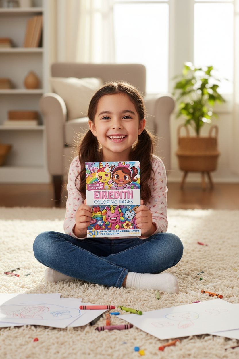 Eiredith personal coloring pages