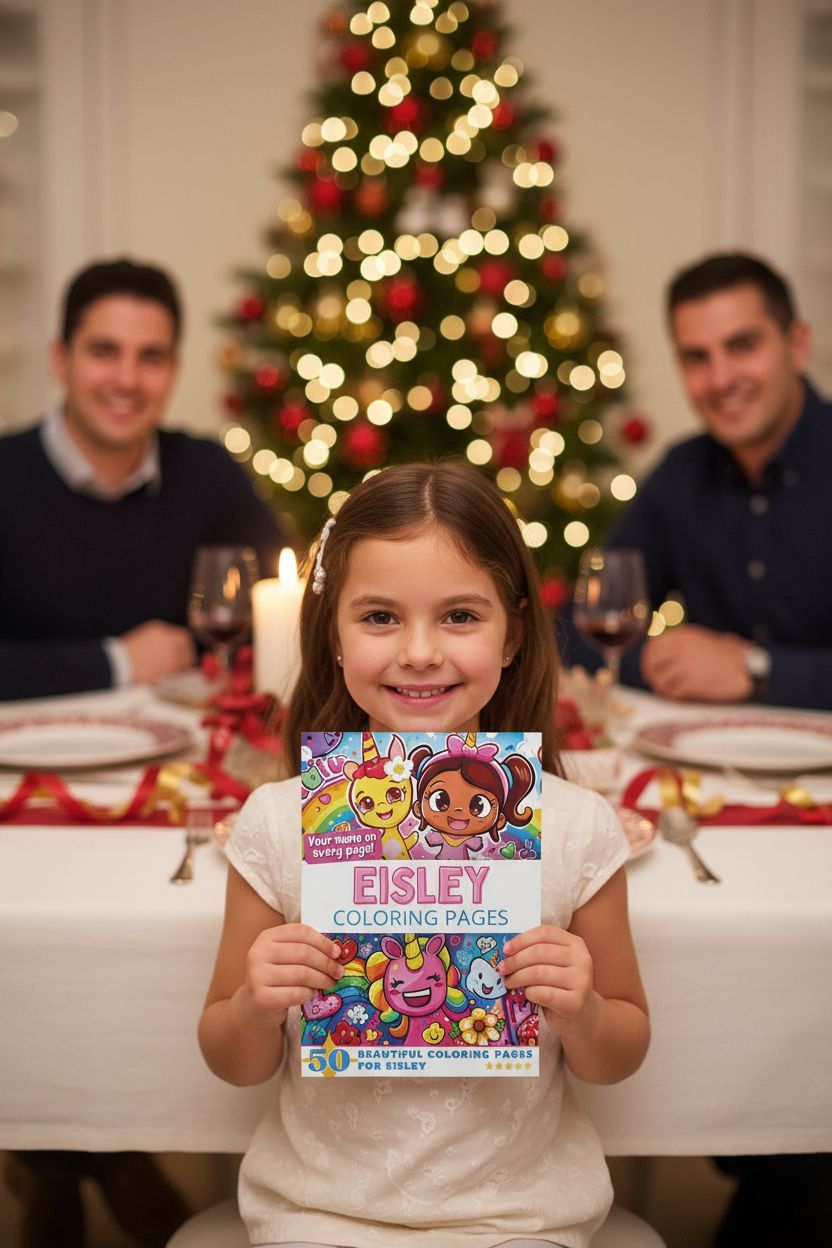 Eisley Christmas coloring pages gift
