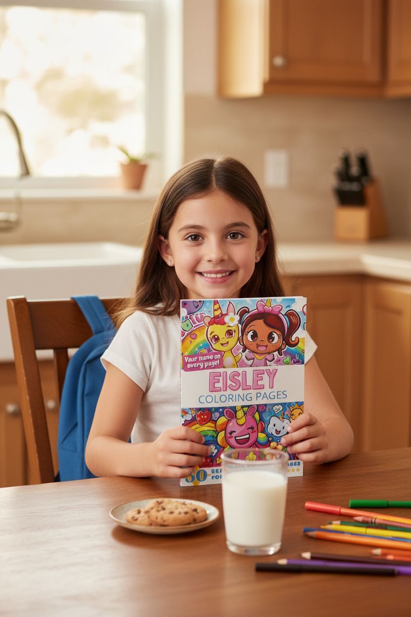 Eisley personal coloring pages