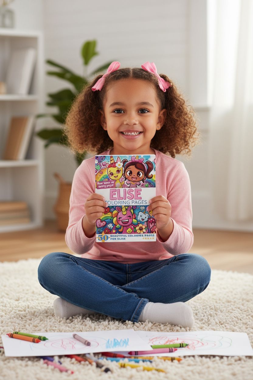 Elise personal coloring pages