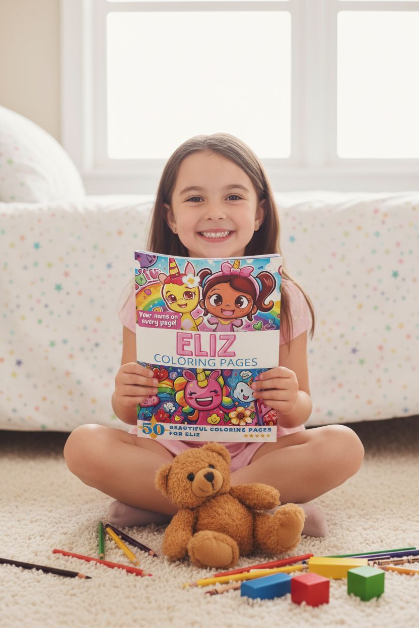 Eliz personal coloring pages