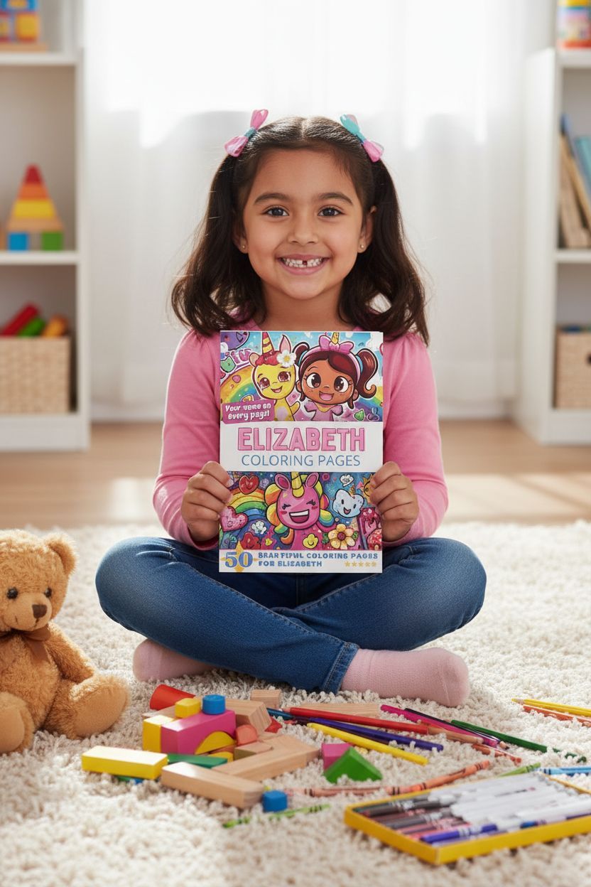 Elizabeth personal coloring pages