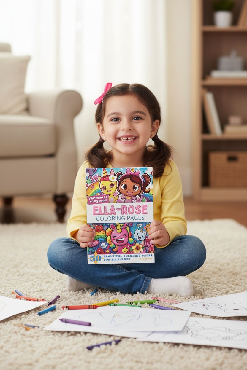 Ella-Rose personal coloring pages