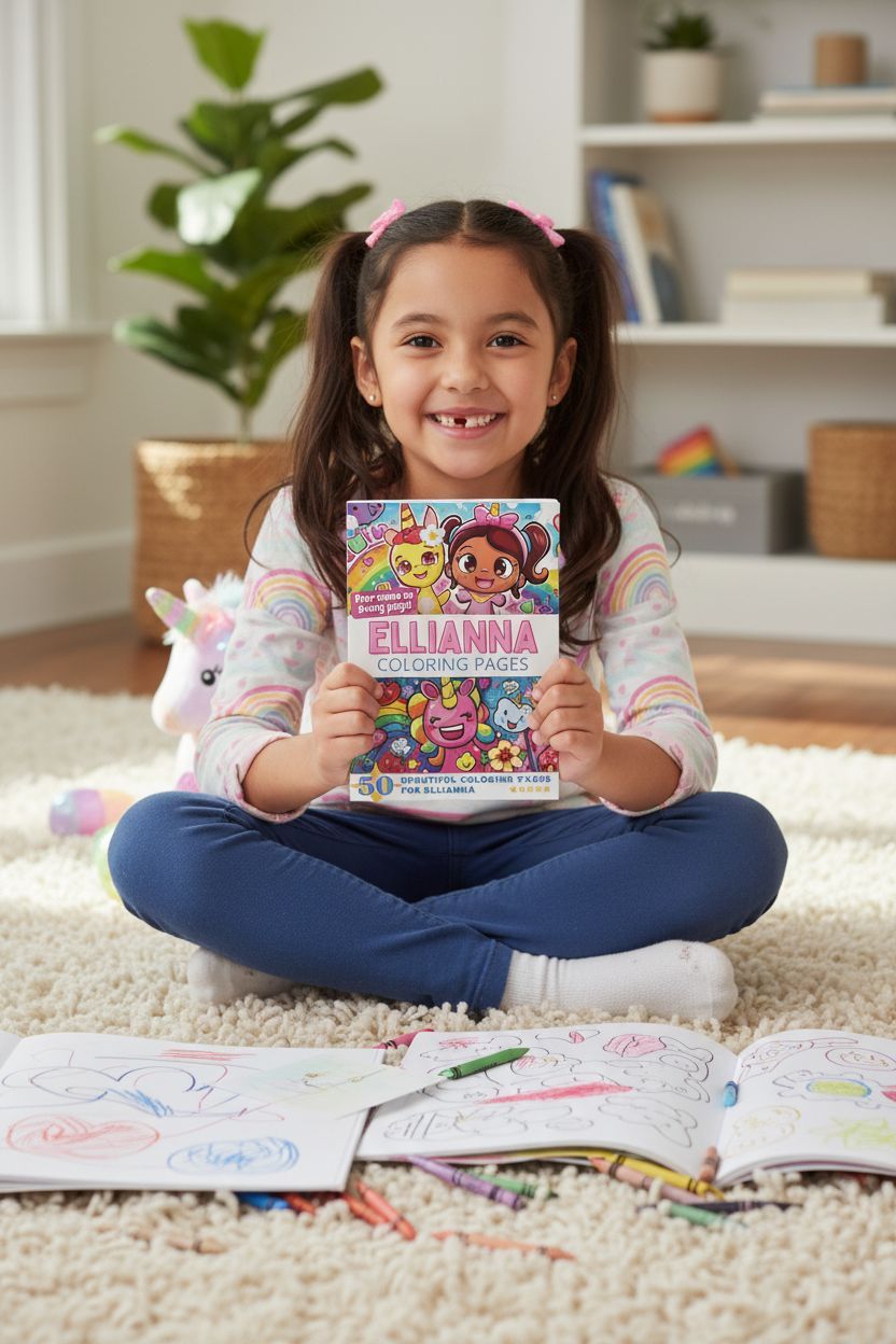 Ellianna personal coloring pages