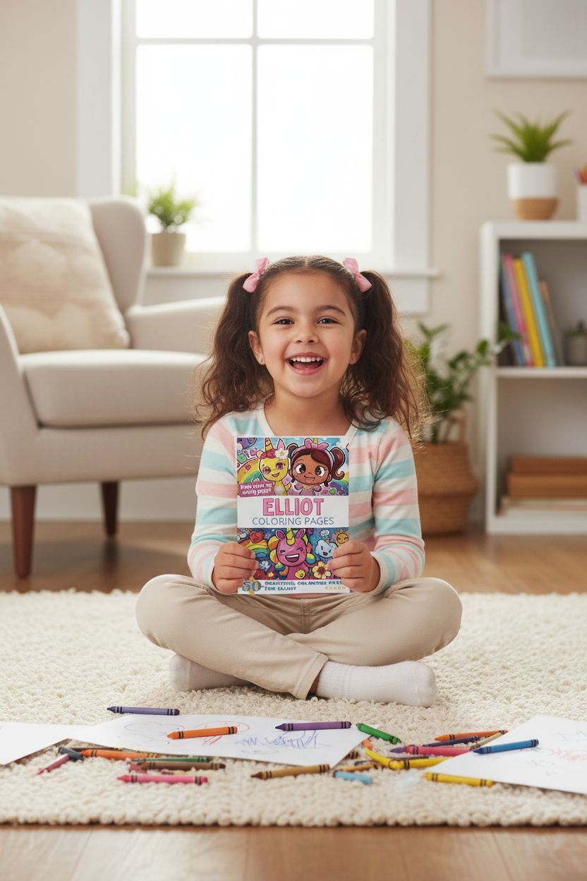 Elliot personal coloring pages