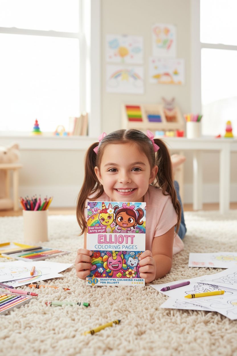 Elliott personal coloring pages