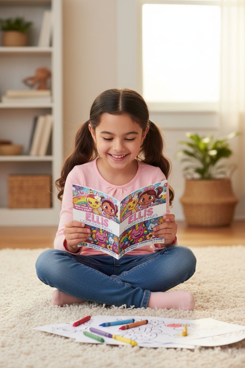 Ellis personal coloring pages