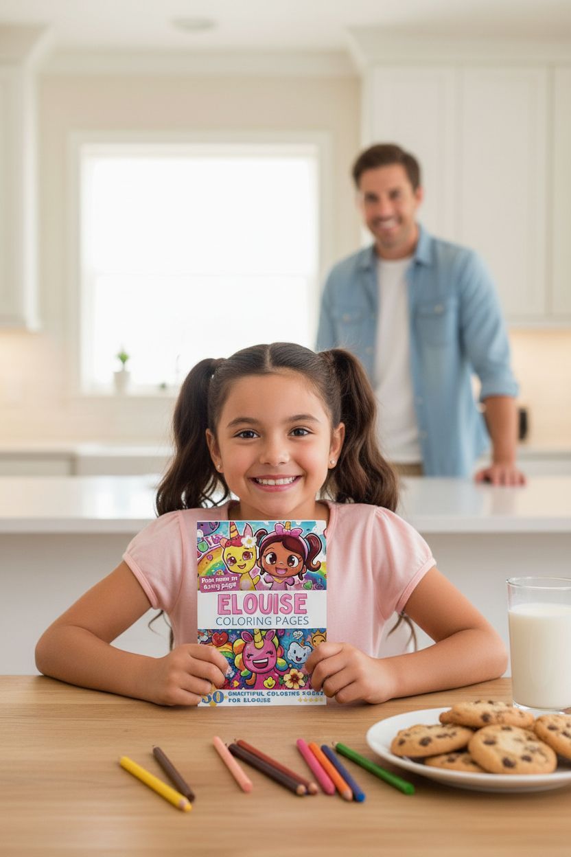 Elouise personal coloring pages