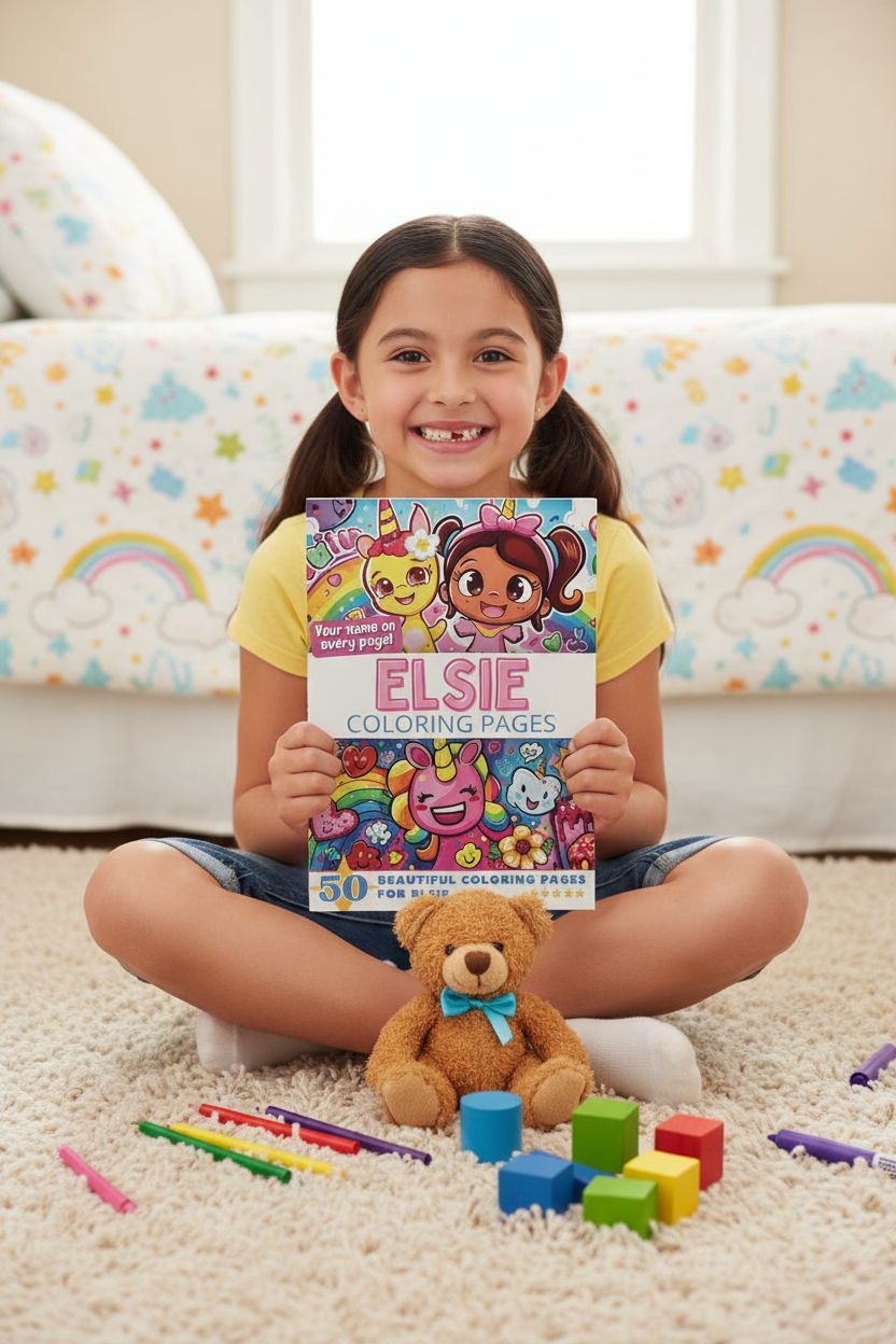 Elsie personal coloring pages