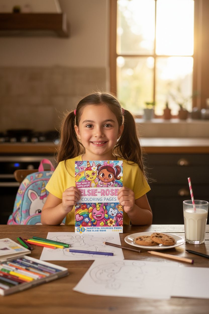 Elsie-Rose personal coloring pages