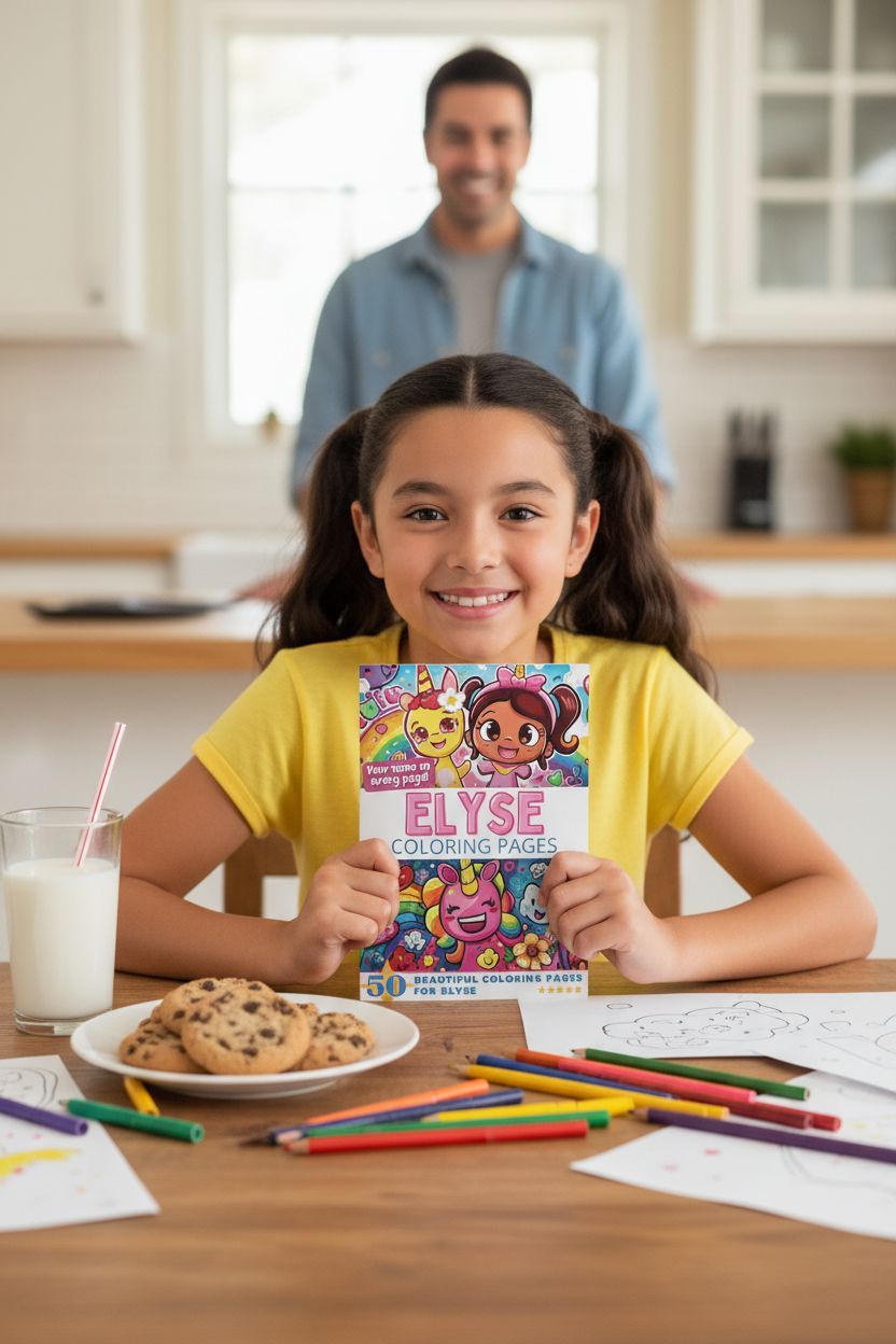 Elyse personal coloring pages