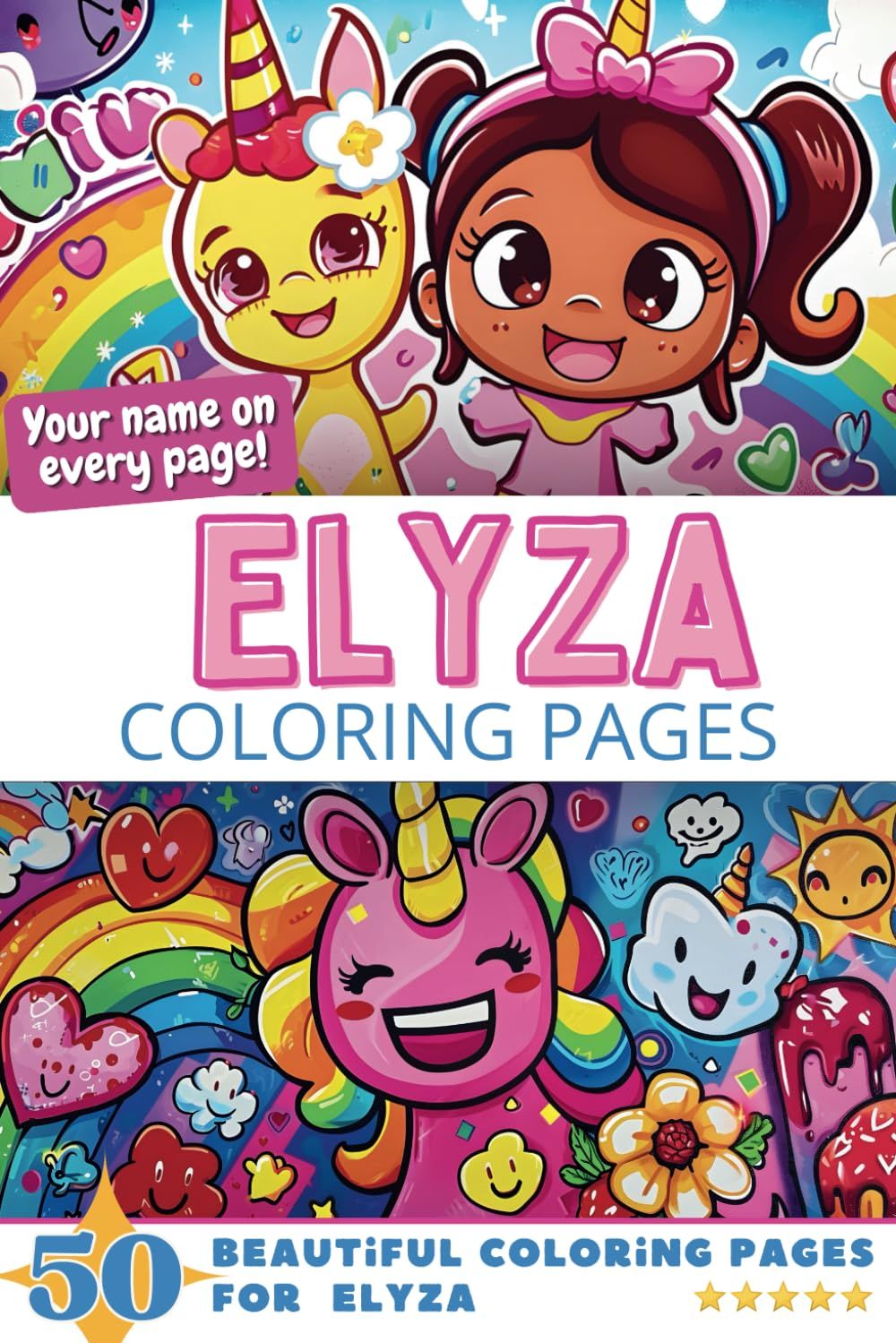 Elyza Coloring Book Cover