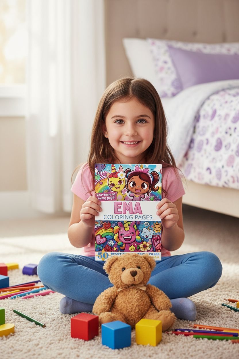 Ema personal coloring pages