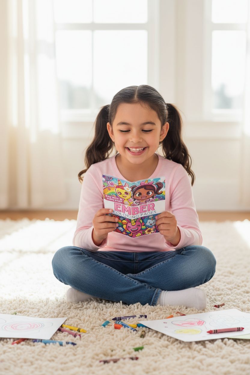 Ember personal coloring pages