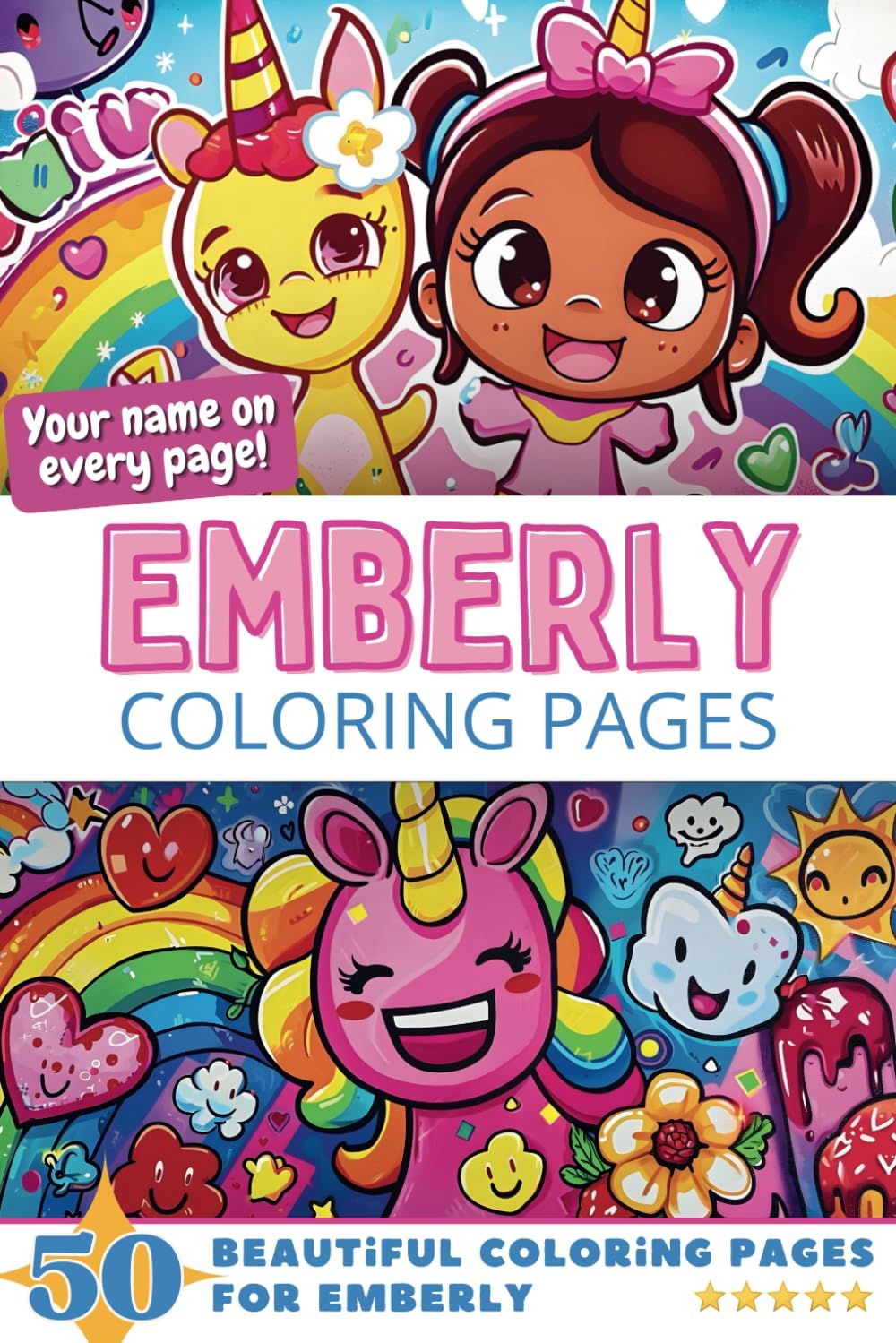 Emberly Coloring Book Cover