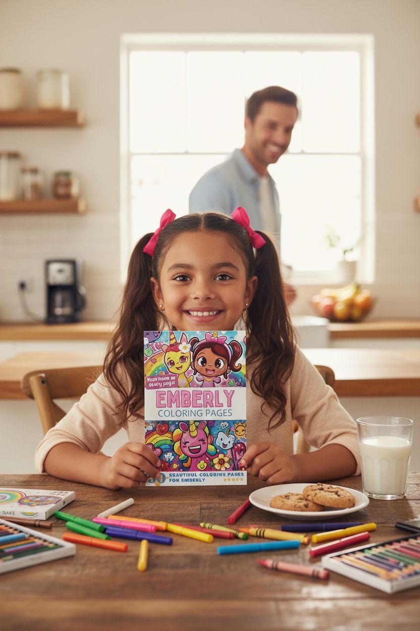 Emberly personal coloring pages