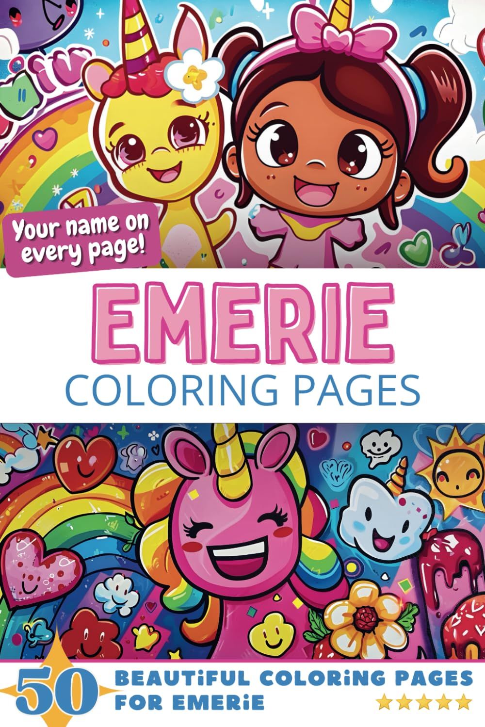 Emerie Coloring Book Cover