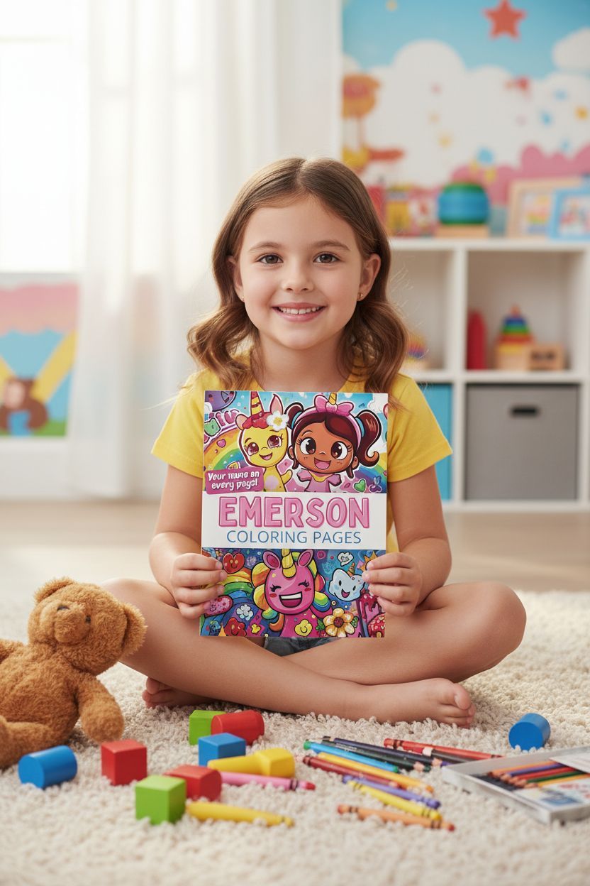 Emerson personal coloring pages