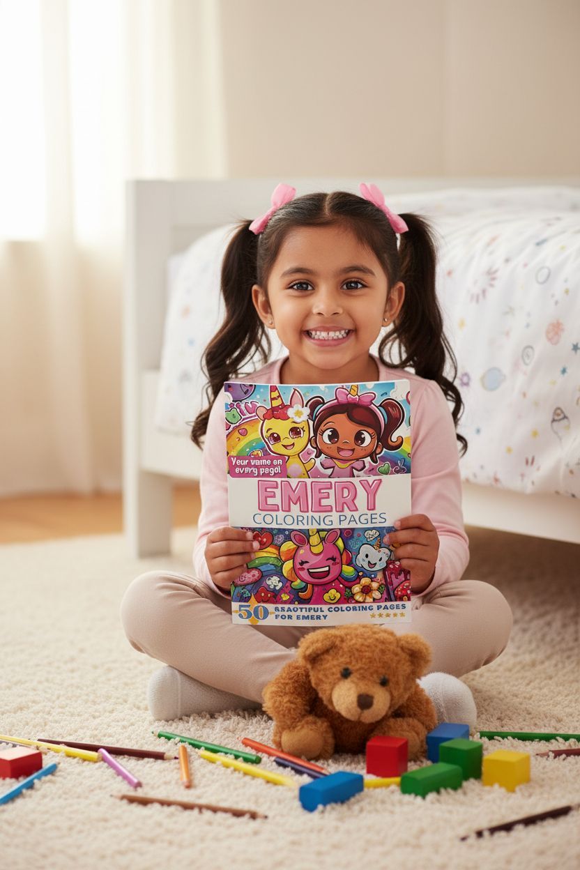 Emery personal coloring pages