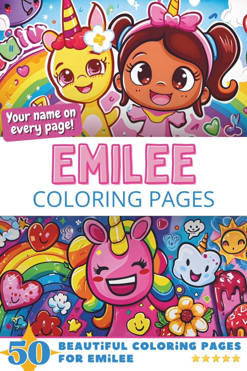 Emilee Coloring Book Cover