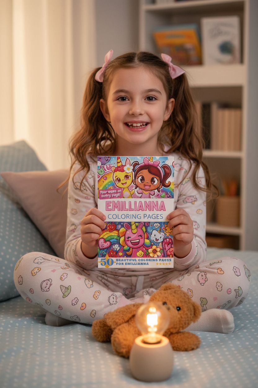 Emillianna personal coloring pages