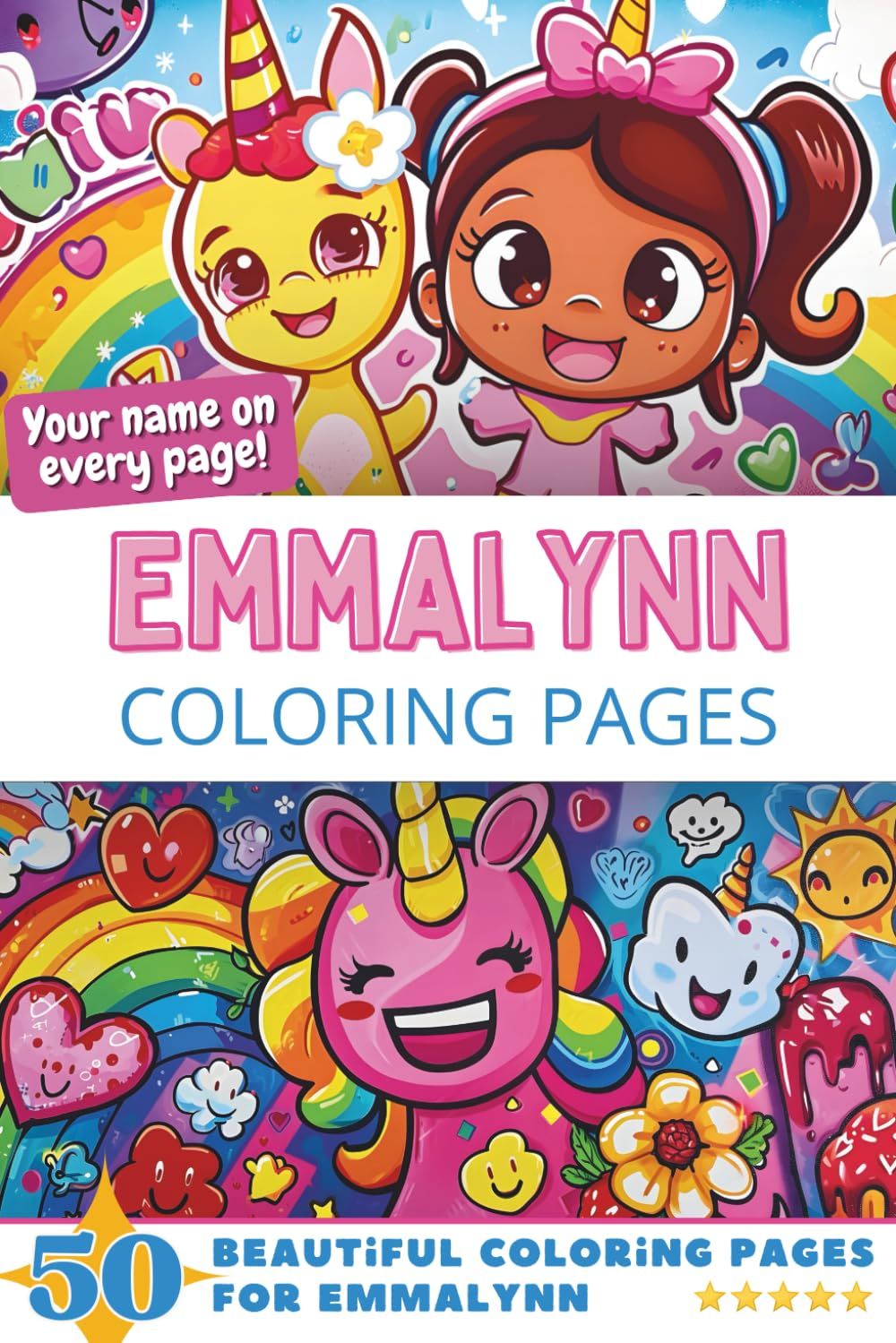 Emmalynn Coloring Book Cover