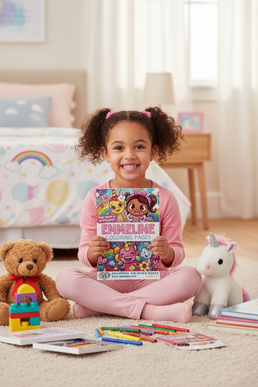 Emmeline personal coloring pages