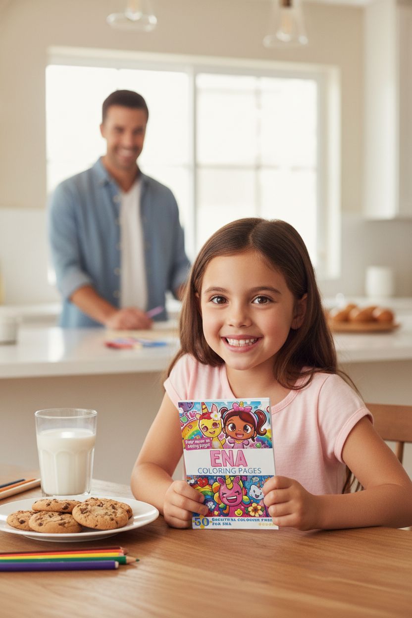 Ena personal coloring pages