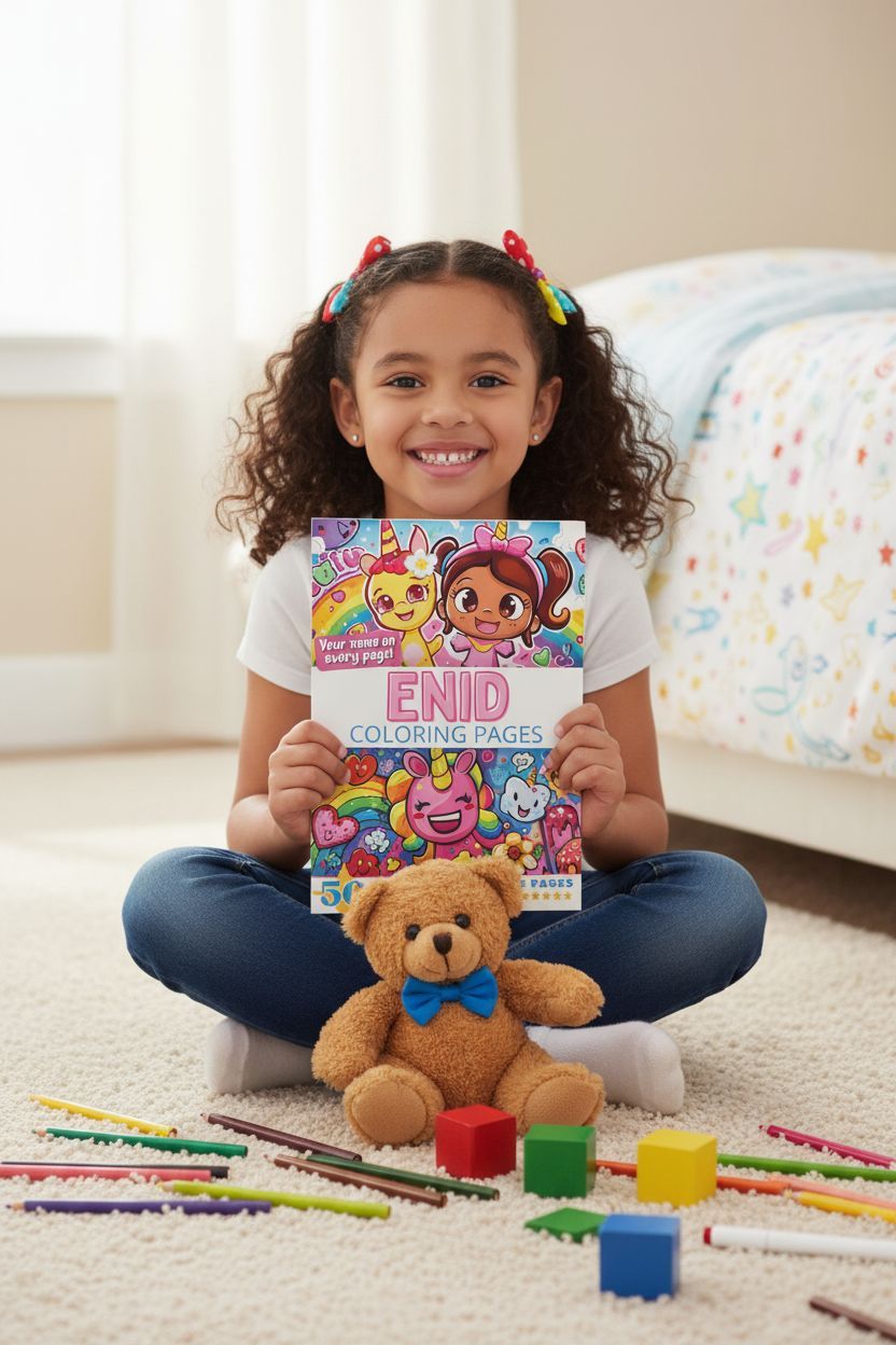 Enid personal coloring pages