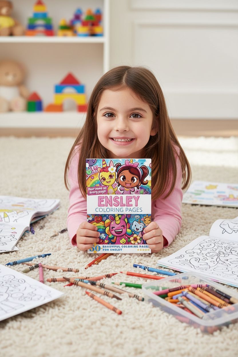 Ensley personal coloring pages