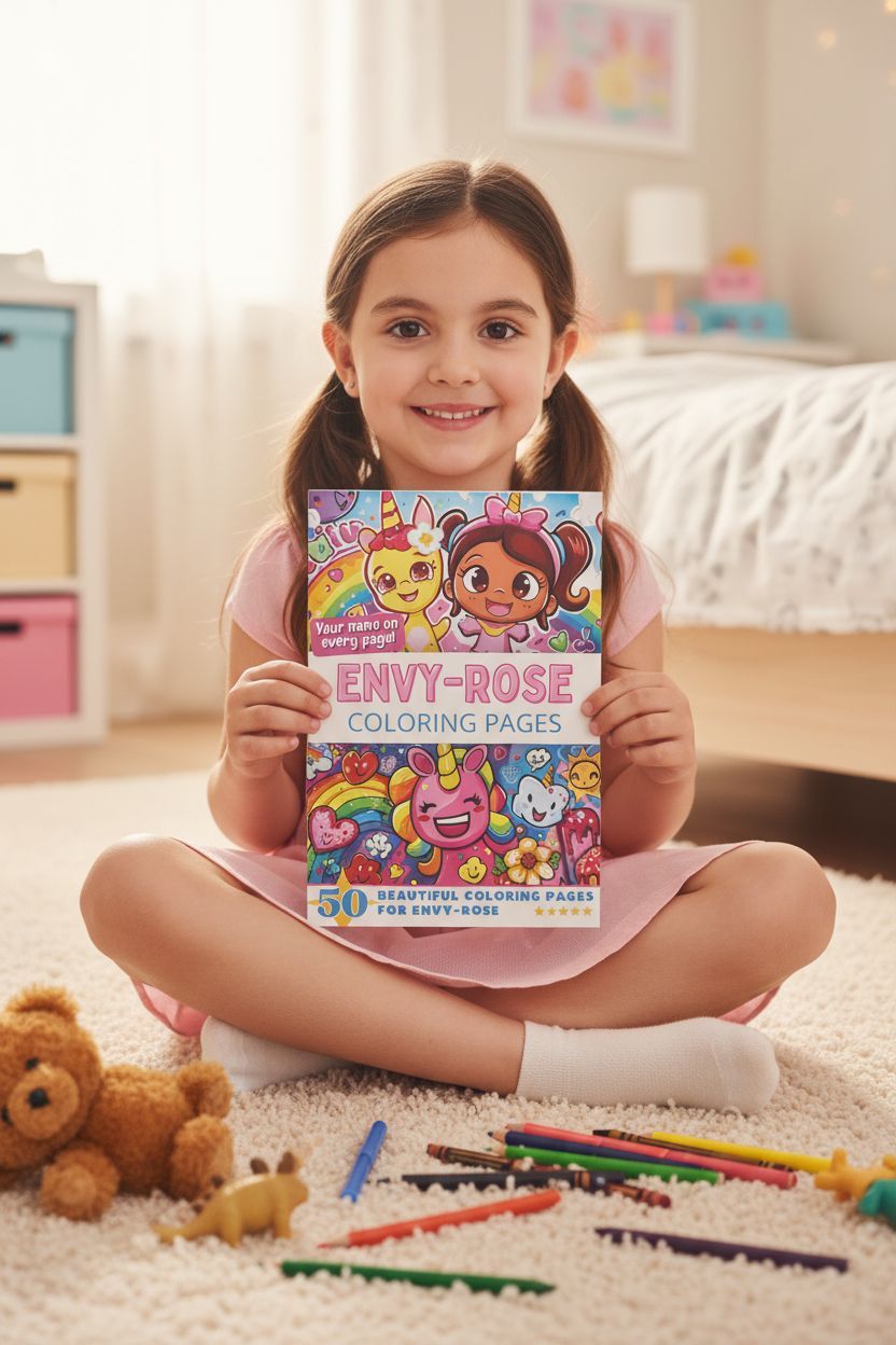 Envy-Rose personal coloring pages