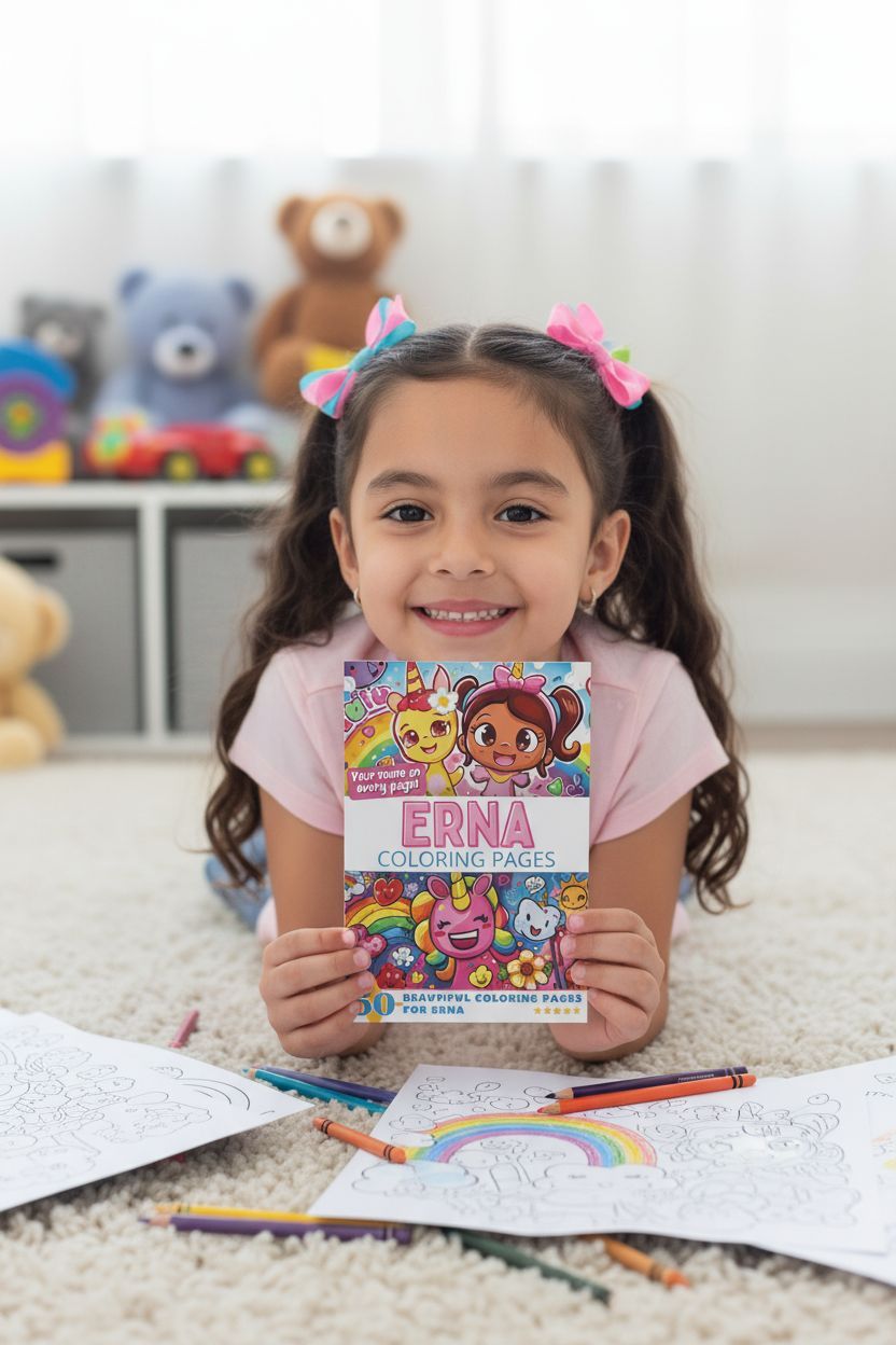 Erna personal coloring pages