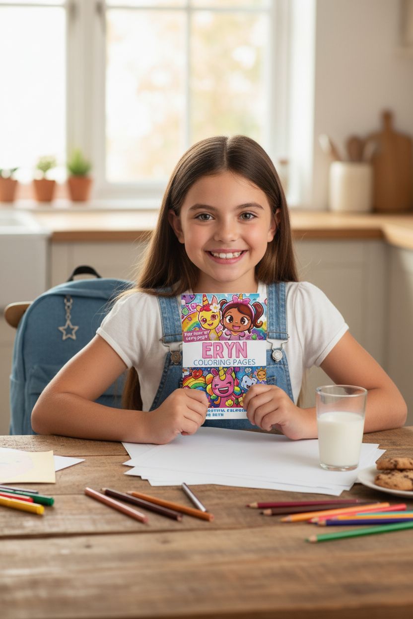 Eryn personal coloring pages