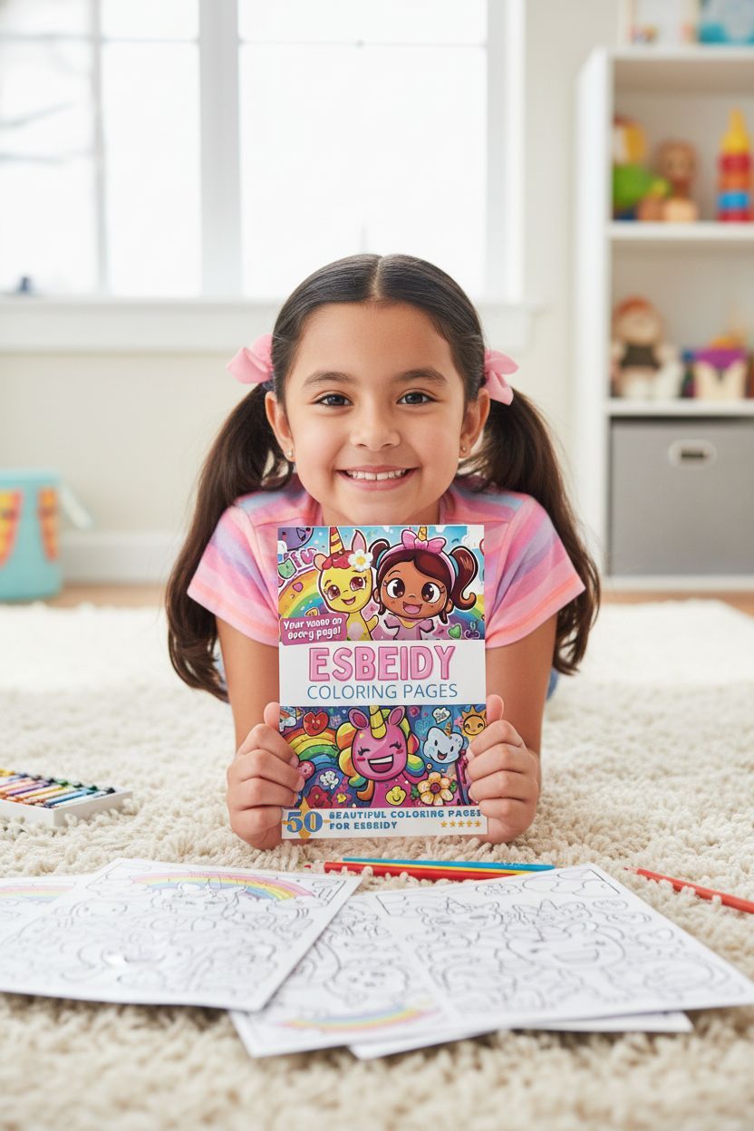 Esbeidy personal coloring pages