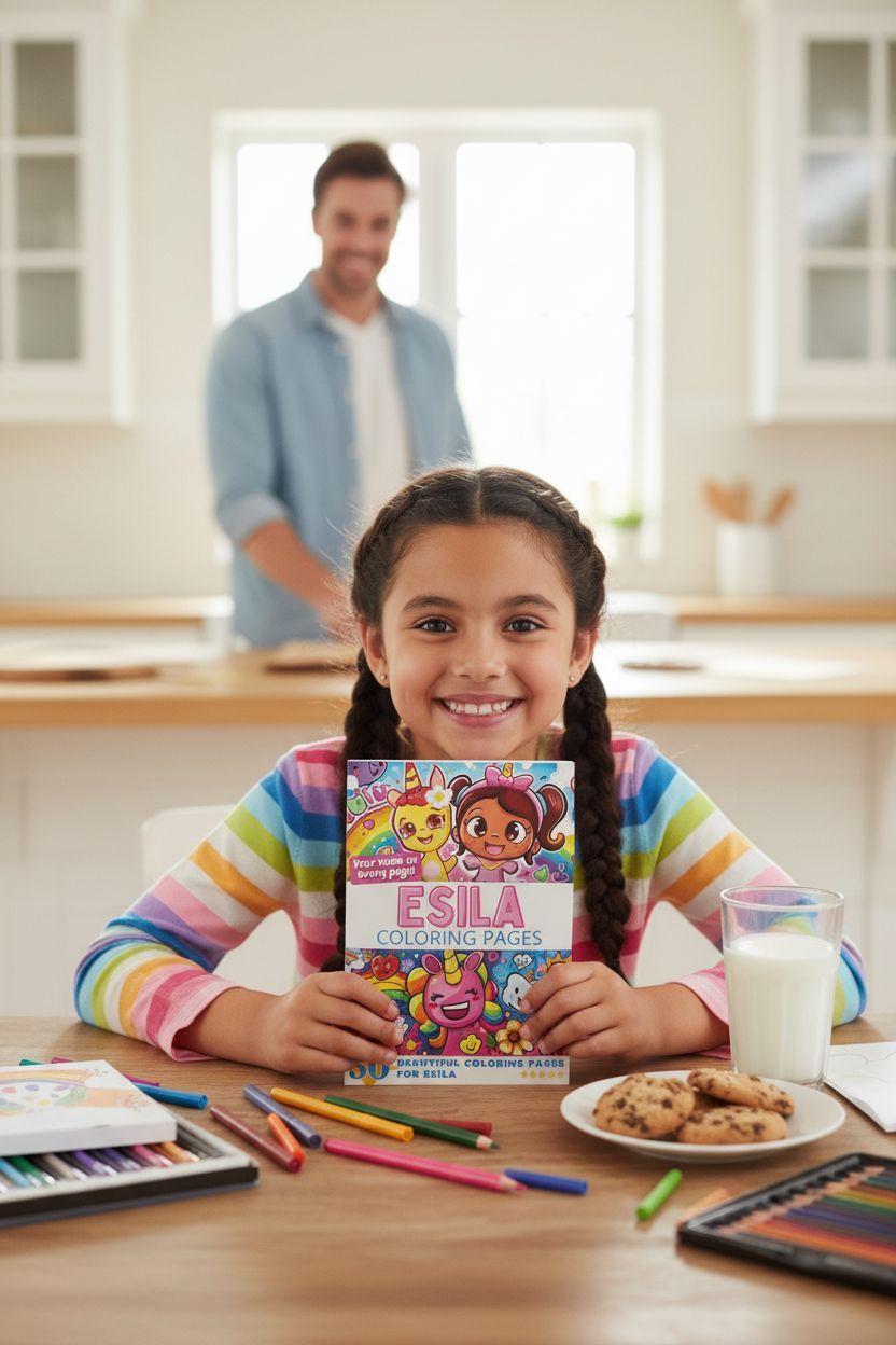 Esila personal coloring pages