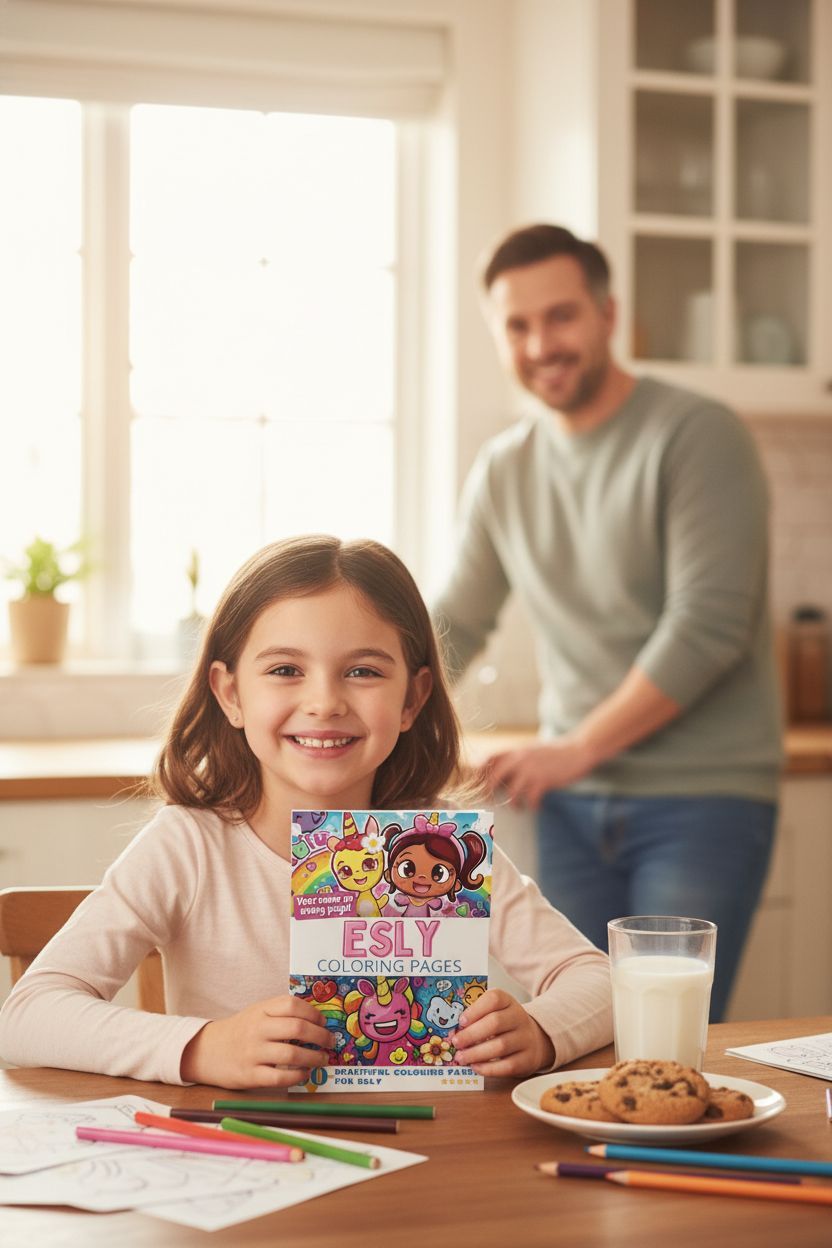 Esly personal coloring pages